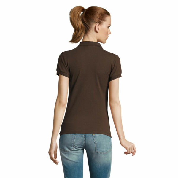 PASSION - PASSION WOMEN'S POLO 170 - XXL - Chocolate PASSION - PASSION WOMEN'S POLO 170 - XXL - Chocolate