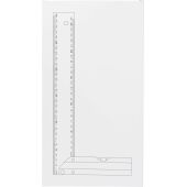 Aluminium winkelhaak Camila zilver