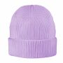 Exclusive Recycled Fine Rib Beanie, Lila