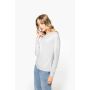 Dames T-shirt ronde hals lange mouwen Royal Blue S