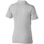 Markham stretch damespolo met korte mouwen - Grijs gemeleerd - XS