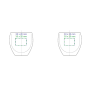Glas Virgo 80ml transparant