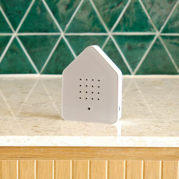 Huisje met vogelgeluiden | Zwitscherbox | Grijs Huisje met vogelgeluiden | Zwitscherbox | Grijs