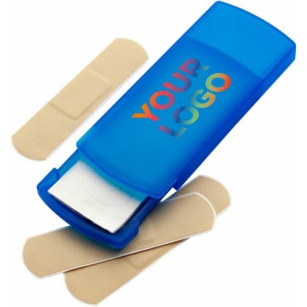 Kunststof cassette met pleisters Pocket