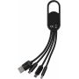 4-in-1 Laadkabel Idris zwart