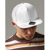 5 Panel Snapback Rapper Cap - Graphite Grey - One Size