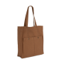Tas met dubbel voorvak Washed Cinnamon One Size Tas met dubbel voorvak Washed Cinnamon One Size