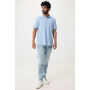 IQONIQ Yosemite gerecycled katoen pique polo, sky blue (XL)