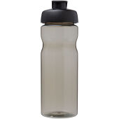H2O Active® Eco POP Base 650 ml sportfles met kanteldeksel - Houtskool/Zwart