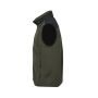 MOUNTAIN FLEECE BODYWARMER, DEEP GREEN / BLACK, XS, TEE JAYS