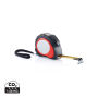 Tool Pro autostop rolmaat 5m/19mm, rood, zwart