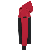 3-laags unisex softshelljas Black / Red L