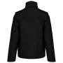 Herenjack met afneembare mouwen Black / Orange S Herenjack met afneembare mouwen Black / Orange S