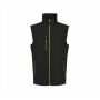 NAVIGATE 2 LAYER SOFTSHELL BODYWARMER, BLACK / LIME, XXL, REGATTA