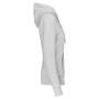Ecologische damessweater met capuchon Ash Heather XS