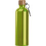 Drinkfles van rvs met karabijnhaak, 750 ml