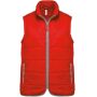 Gewatteerde bodywarmer red XS