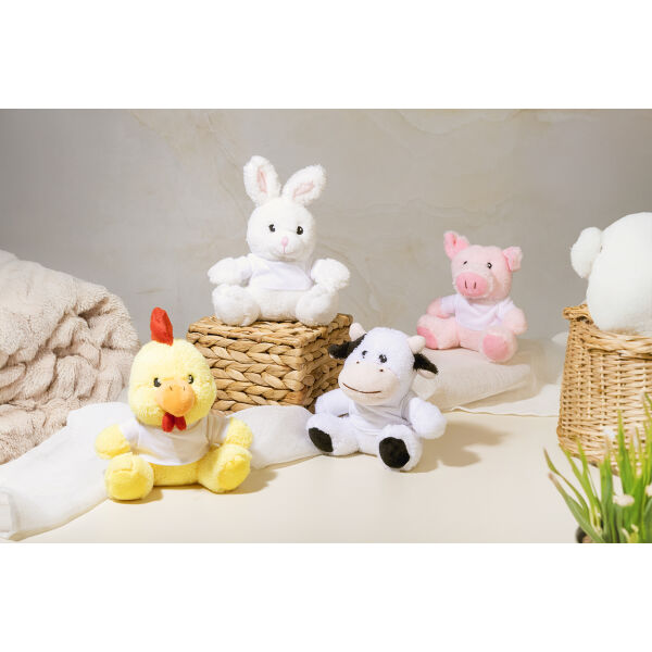 Recrow - RPET plush rooster Recrow - RPET plush rooster