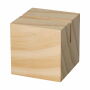 Houten menukaarthouder "Cube"