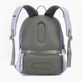 Bobby Soft, anti-diefstal rugzak, lavender, grijs