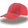 START FIVE CAP, RED, One size, ATLANTIS HEADWEAR
