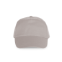 First - 5 panels cap Light Grey One Size