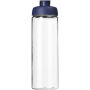 H2O Active® Vibe 850 ml sportfles met kanteldeksel - Transparant/Blauw
