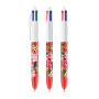 BIC® 4 Colours® balpen 4 Colours ballpen LP Red_UP White_RI White