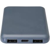 Asama type-C powerbank van 5000 mAh van gerecycled plastic - Hale Blue