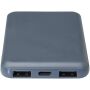 Asama type-C powerbank van 5000 mAh van gerecycled plastic - Hale Blue