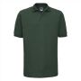 RUS Hardwearing Polycotton Polo, Bottle Green, XXL