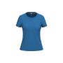 Dames-T-shirt met antibacteriële behandeling light royal blue 3XL Dames-T-shirt met antibacteriële behandeling light royal blue 3XL