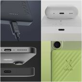 Xtorm Go2 draadloze powerbank van 15 W en 5000 mAh - Zwart