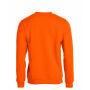 Basic R/N Sweater Vis Orange M