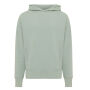 IQONIQ Yoho gerecycled katoen relaxed hoodie, iceberg green (XXS)