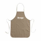 Apron Recycled Cotton (170 g/m²) schort - bruin