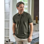 Luxury Stretch Polo - Cement - S