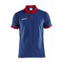 Pro Control Poloshirt M Nav/Bri Red XS