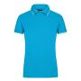 Ladies' Polo turquoise/white M