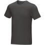 Azurite heren T-shirt met korte mouwen biologisch textiel - Storm grey - S