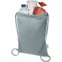 Oregon Blend 140 g/m² GRS recycled drawstring bag 5L - Grey