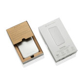 Urban Vitamin Pomona 5000mAh Qi2.2 25W magnetische powerbank, zilver