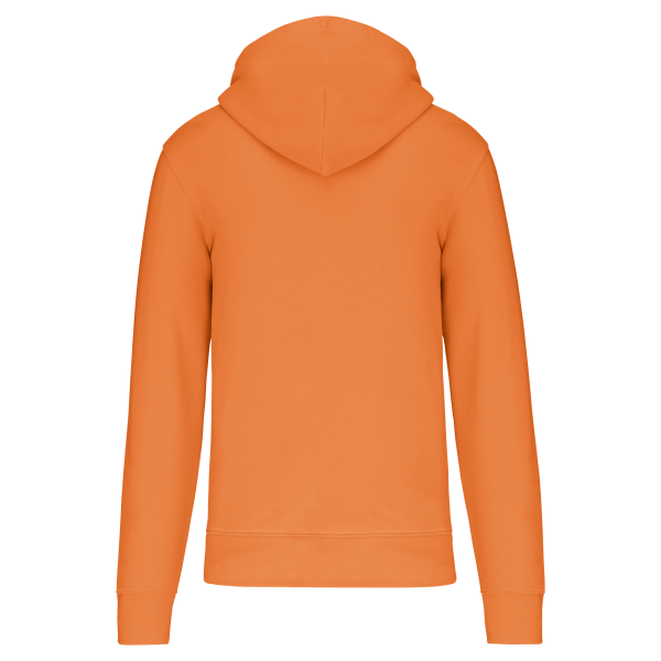 Ecologische herensweater met capuchon en ritssluiting Light Orange 4XL Ecologische herensweater met capuchon en ritssluiting Light Orange 4XL