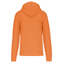 Ecologische herensweater met capuchon en ritssluiting Light Orange 4XL