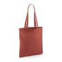 Shopper met lange hengsels Orange rust One Size Shopper met lange hengsels Orange rust One Size