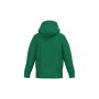 Kindersweater met capuchon Kelly Green 12/14 jaar