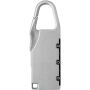 Traveler luggage lock - Silver Traveler luggage lock - Silver