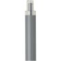 Spectrum balpen van gerecycled aluminium (blauwe inkt) - Grijs