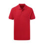 Cotton Polo Men - Red - 3XL