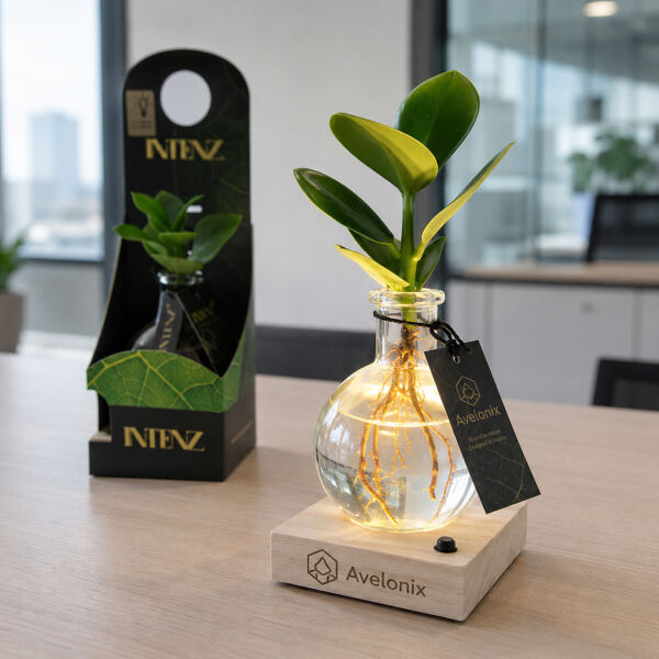 Hydroponic plants - Light plant in giftbox Hydroponic plants - Light plant in giftbox